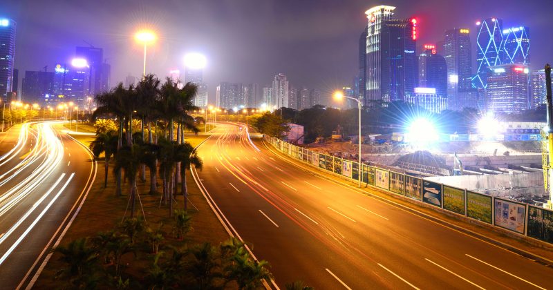 Nightscape of Shenzhen