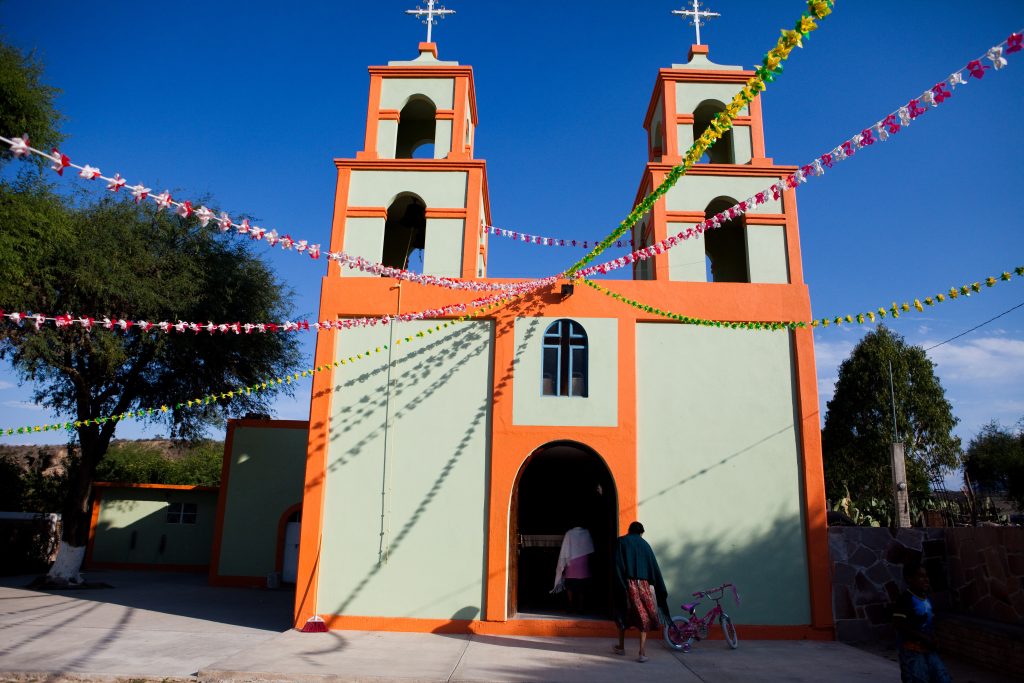 A church in the town of El Gusano.
