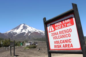 Volcanologists must obtain special permits to access areas of the volcano that are off-limits to tourists. (photo by Mary Lide Parker)