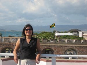 Jennifer Ho visited Jamaica to pay homage to her Uncle Frank. (photo courtesy of Jennifer Ho)