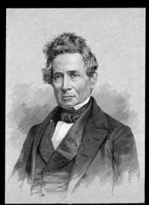 Denison Olmsted was the first professor hired by the chemistry department in 1818. (photo courtesy of N.C. Collection, University Libraries)