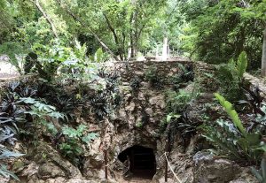 The entrance to Cenote Palomitas.