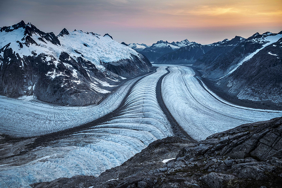 The Gilkey Trench of Juneau Icefield