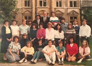 The 1985 Oxford trip led by Armitage; Laine Kenan and Tom Lutz were on that trip. Armitage dubbed them “Rosencrantz and Guildenstern.”