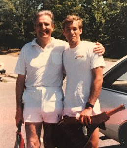Armitage enjoyed playing tennis with students like Laine Kenan. Armitage said: “Kenan regularly hustled me to defeat on the tennis court.”