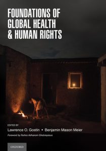 “Foundations of Global Health & Human Rights” book cover