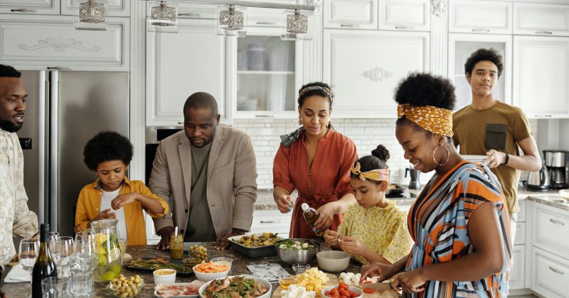 family dining with adult health and aging study by August de Richelieu pexels