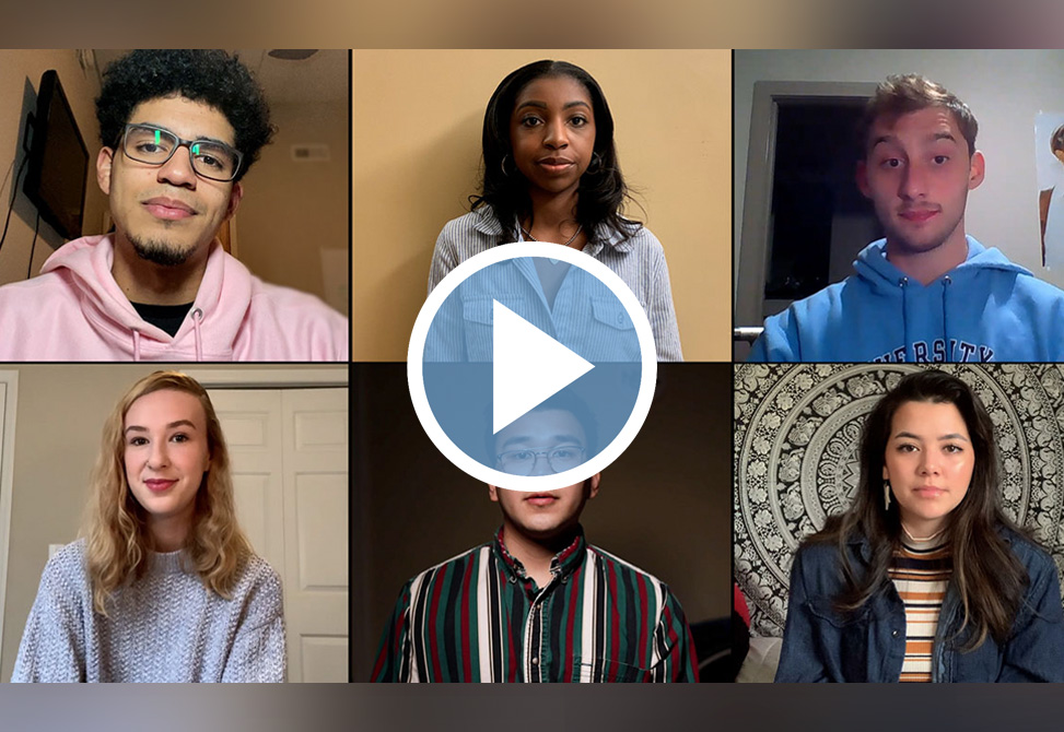 Thumbnail for Carolina Students Reflect on a Year of COVID-19 video