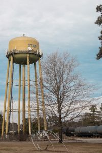 The Starworks water tower.