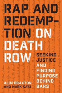 Book cover for "Rap and Redemption on Death Row"