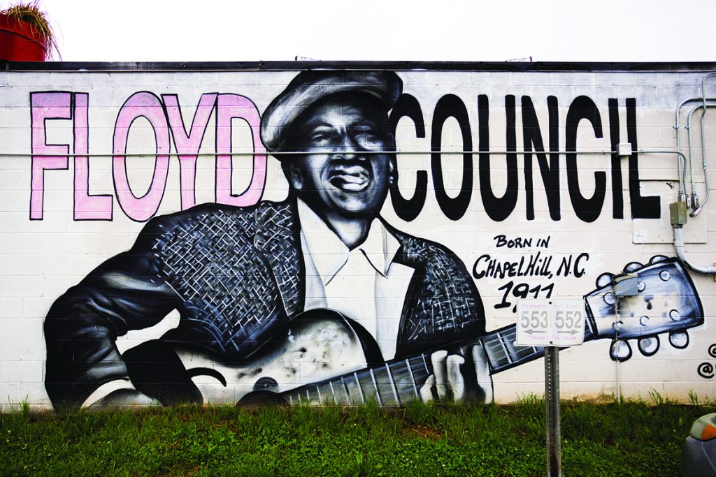 Mural of Floyd Council
