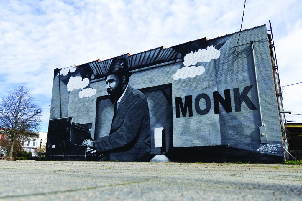 Mural of Thelonious Monk